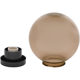 Светильник уличный сфера НТУ 01-60-205, 60Вт, 200мм, дымчатый, IP44