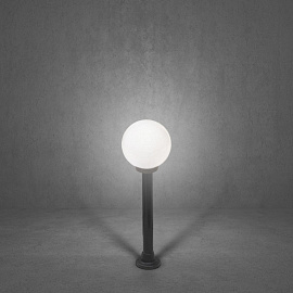 Опора светильника уличного Свет пластиковая чёрная 0.6 м (1003-0001)