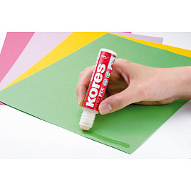 Клей канцелярский жидкий Kores 50 мл прозрачный силиконовый аппликатор