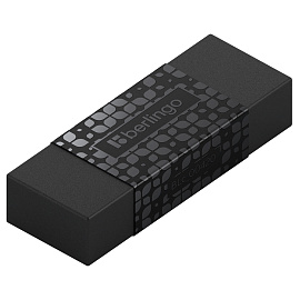 Ластик Berlingo "DoubleBlack", прямоугольный 50*18*10мм фото Ластик Berlingo "DoubleBlack", прямоугольный 50*18*10мм