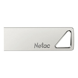 Флеш-диск 8GB NETAC U326, USB 2.0, серебристый, NT03U326N-008G-20PN