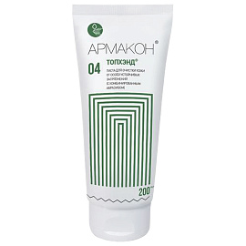 Паста Армакон Топхэнд очищающая для рук с комбинированным абразивом 200 мл (1205)