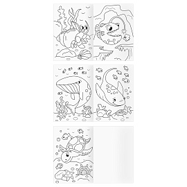 Раскраска А4, 8 стр., ТРИ СОВЫ "Любимые животные