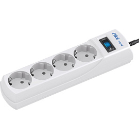 Сетевой фильтр ZIS Pilot mini на 4 розетки 3 метра