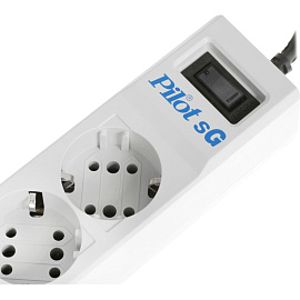 Сетевой фильтр ZIS Pilot sG на 5 розеток 1.8 метра