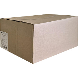 Тарелка одноразовая пластиковая Средний 220 мм белая 1000 штук в упаковке