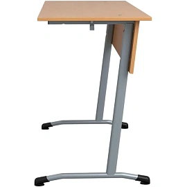 Парта двухместная Гармония бук/серый рост 6