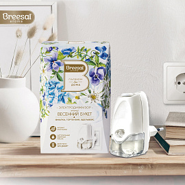 Аромадиффузор электрический Breesal  Весенний букет 20 мл, ELDF002