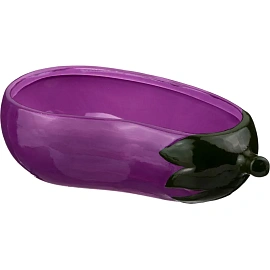 Блюдо для запекания Agness Баклажан 21.5x11.5 см керамика