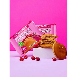 Печенье панкейк SNAQ FABRIQ с начинкой Малиновый джем без сах, 45г