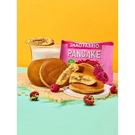 Печенье панкейк SNAQ FABRIQ с начинкой Малиновый джем без сах, 45г