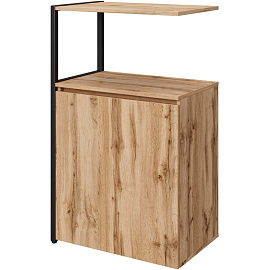 Полустеллаж для документов K-Loft  241H023 645х400х1068 дуб натур/черный