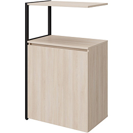 Полустеллаж для документов K-Loft  241H023 645х400х1068 дуб сканд/черный