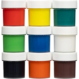 Краски акриловые Lori Классика 9 цветов по 20 мл