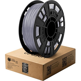 Пластик PLA для 3D-принтера Lider-3D серый глянцевый 1.75 мм 1 кг