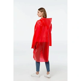 Дождевик -плащ BrightWay, красный, 11875.50