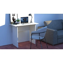 Стол компьютерный Сула (белый, 900х450х750 мм)