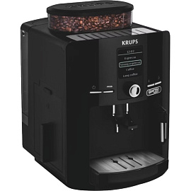 Кофемашина с капучинатором Krups EA82F010 чёрная фото Кофемашина с капучинатором Krups EA82F010 чёрная