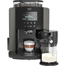 Кофемашина с капучинатором Krups EA819E10 чёрная