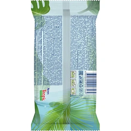 Салфетки влажные Aura "Tropic coctail", 15шт., освежающие, ассорти