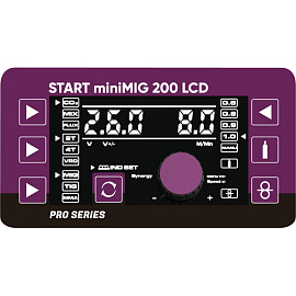 Сварочный аппарат Start miniMIG 200 LCD (2W202L)