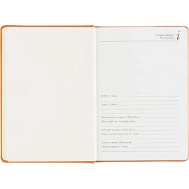 Ежедневник недатированный Bruno Visconti Classic искусственная кожа А5 128 листов оранжевый