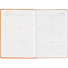 Ежедневник недатированный Bruno Visconti Classic искусственная кожа А5 128 листов оранжевый