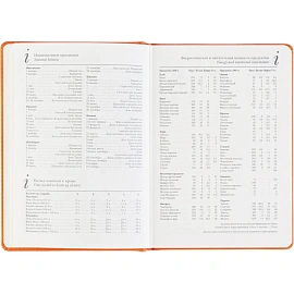 Ежедневник недатированный Bruno Visconti Classic искусственная кожа А5 128 листов оранжевый