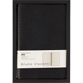 Ежедневник недатированный Bruno Visconti Alba искусственная кожа А5 136 листов чёрный, 3-783/01