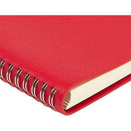 Ежедневник недатированный Bruno Visconti Alba искусственная кожа А5 136 листов красный