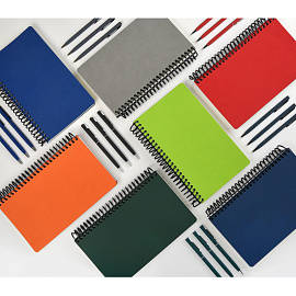 Ежедневник недатированный Bruno Visconti Agenda искусственная кожа Soft Touch А5 128 листов чёрный