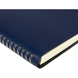 Ежедневник недатированный Bruno Visconti Tintoretto искусственная кожа А5 136 листов тёмно-синий, 3-608/02
