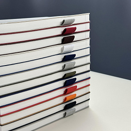 Ежедневник недатированный Bruno Visconti Grand искусственная кожа А5 128 листов бордовый