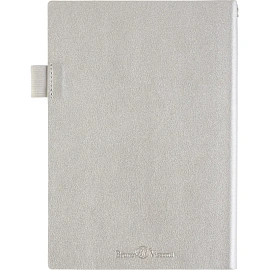 Ежедневник недатированный Bruno Visconti Grand искусственная кожа А5 128 листов серебряный, 3-774/12