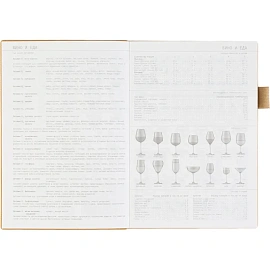 Ежедневник недатированный Bruno Visconti Grand искусственная кожа А5 128 листов золотой