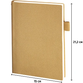 Ежедневник недатированный Bruno Visconti Grand искусственная кожа А5 128 листов золотой