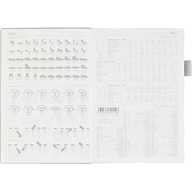 Ежедневник недатированный Bruno Visconti Grand искусственная кожа А5 128 листов серый, 3-774/14