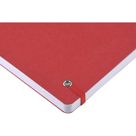 Ежедневник недатированный Bruno Visconti Pragmatic картон А5 128 листов красный с фиксирующей резинкой, 3-748/05