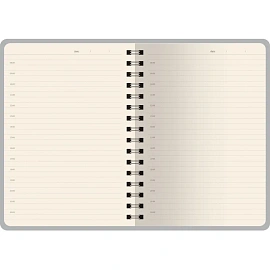 Ежедневник недатированный Bruno Visconti Pragmatic картон А5 128 листов красный с фиксирующей резинкой, 3-748/05