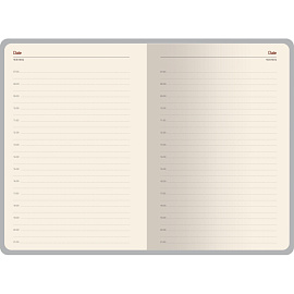 Ежедневник недатированный Bruno Visconti Lyon искусственная кожа А5 136 листов синий, 3-684/01