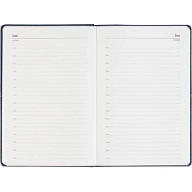 Ежедневник недатированный Bruno Visconti Lyon искусственная кожа А5 136 листов синий, 3-684/01