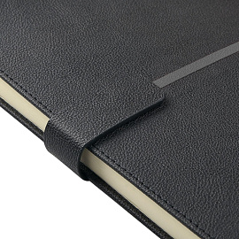 Ежедневник недатированный Bruno Visconti Lyon искусственная кожа А5 136 листов чёрный