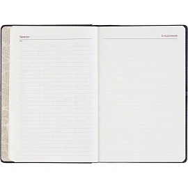 Ежедневник недатированный Bruno Visconti Lyon искусственная кожа А5 136 листов чёрный