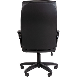Кресло VT_Chairman 794LT чер.пласт экокожа черная