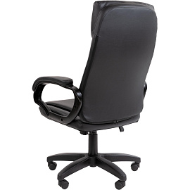 Кресло VT_Chairman 794LT чер.пласт экокожа черная