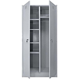 Шкаф хозяйственный ШРМ-22У (серый, 600x500x1860 мм)