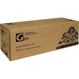 Картридж лазерный GalaPrint W2212А для HP жёлтый совместимый фото Картридж лазерный GalaPrint W2212А для HP жёлтый совместимый