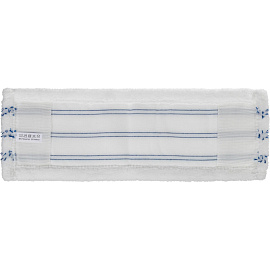 Насадка МОП Azur Смарт микрофибра 45x15 см белый/синий