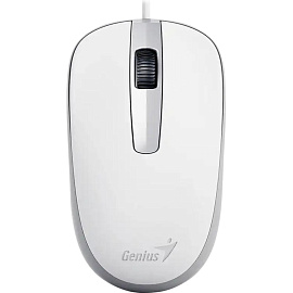 Мышь проводная Genius DX-120 белая (31010010401)