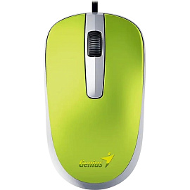 Мышь проводная Genius DX-120 зелёная (31010010404)
